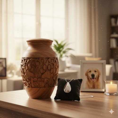 Urna E Pingente Para Cinzas