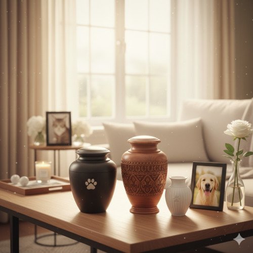 Urna Para Cinzas De Pet